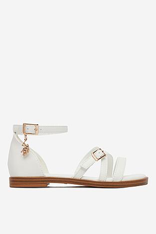 Sandały U.S. POLO ASSN. EO-ANGE001K/6Y1 Biały