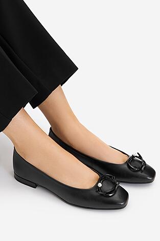 Baleriny Lasocki CEO-RST-ROMI-89 Czarny