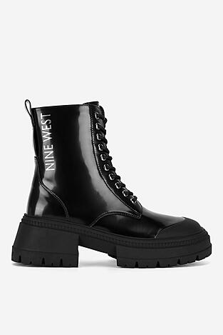 Šněrovací vyšší obuv NINE WEST WFA3033-5 ČERNÁ