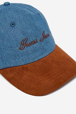 Czapka z daszkiem GUESS JEANS CEO-GJ-U3-001-SS26 Jeansowy