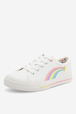 Pantofi pânză Nelli Blu CSS20379-26 ALB