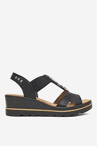 Sandały Rieker CEO-67498-00 Czarny