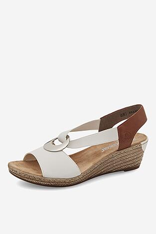 Сандали Rieker 624H6-81 БЯЛ