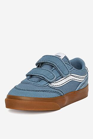 Plátěná obuv Vans BROOKLYN LS V VN000D7XCFL1 BLANKYTNĚ MODRÁ