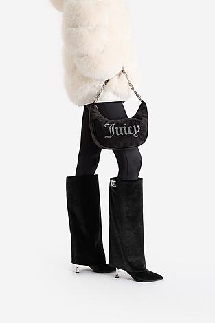 Csizma Juicy Couture EO-R24SS94662 FEKETE