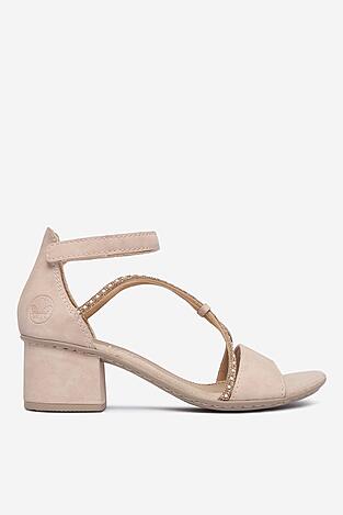 Sandały Rieker CEO-64654-31 Różowy jasny