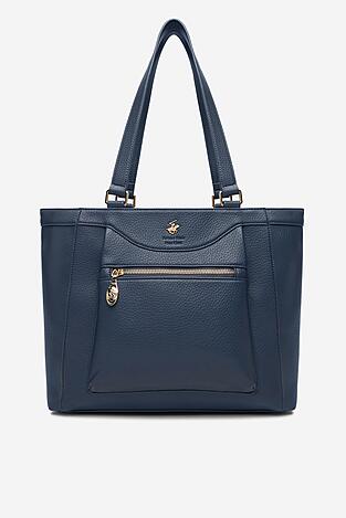 Дамска чанта Beverly Hills Polo Club C-BHPC-L-002-08 КОБАЛТОВО СИНЬО