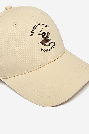 Czapka z daszkiem Beverly Hills Polo Club CWBEO-BHPC-U3-003-SS26 Beżowy