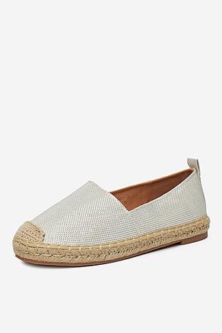 Espadrilky DeeZee S289-5 BÍLÁ