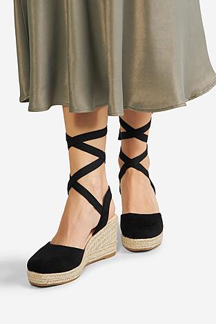Espadryle Jenny WSS21531-01 Czarny