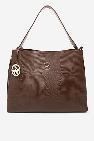 Torebka Beverly Hills Polo Club BHPC-W-04-A23 Brązowy