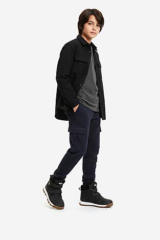 Vysoké šnurovacia topánky SPRANDI EARTH GEAR CEO-AVO-TM9090-006 IV CH ČIERNA