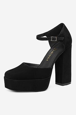 Czółenka EVA MINGE EO-NIKI-E340-70H Czarny