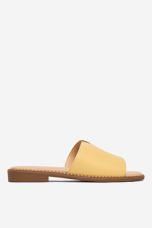 Klapki Lasocki CEO-RST-KM215-01 Żółty jasny