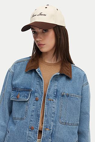 Czapka z daszkiem GUESS JEANS CEO-GJ-U3-001-SS26 Beżowy jasny