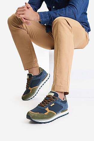 Sneakers GUESS JEANS CWBEO-ETIENNE-01 Granatowy