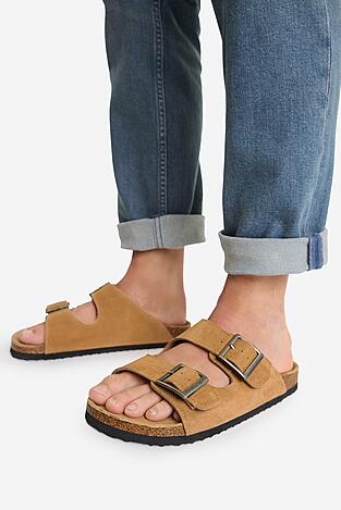 Klapki Go Soft EOHP-ALMELO-01 Koniakowy