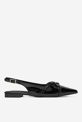 Baleriny DeeZee GAM-128 Czarny