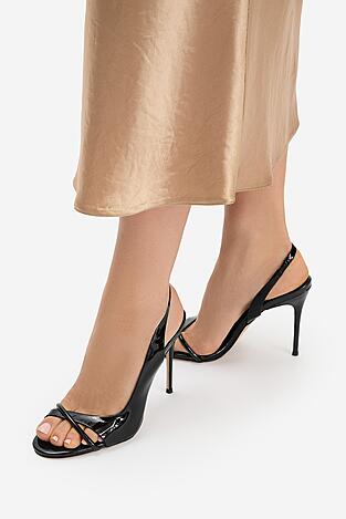 Sandały EVA MINGE EO-TALIA-LT1022-201 Czarny