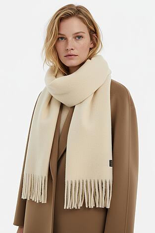 Szalik damski Mexx CEO-MEXX-W4-001-AW25 Beżowy