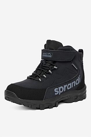 Vysoké šnurovacia topánky SPRANDI EARTH GEAR CEO-WINTER WAVE CP86-25067 ČIERNA