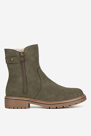 Botki Go Soft WS6207-10 Khaki