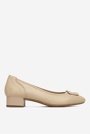 Czółenka Rieker CEO-43453-62 Beżowy