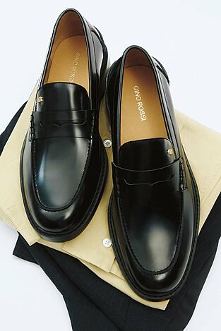 Mokasyn Gino Rossi EO-PIETRO-01 125AM Czarny