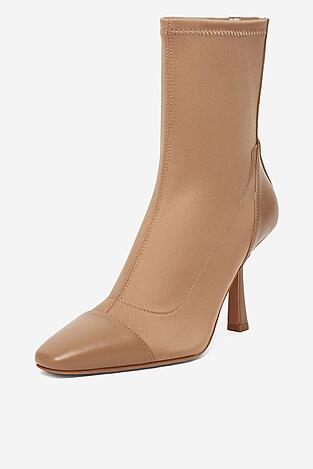 Botki NINE WEST CEO-NOURA-01 Beżowy