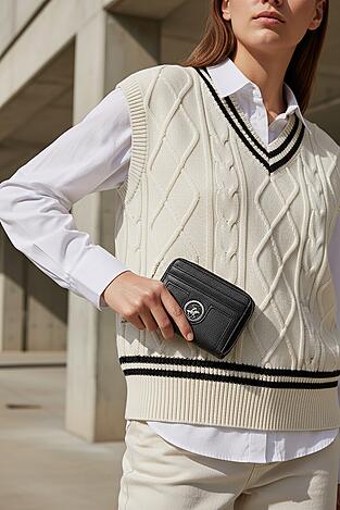 Portofel femei Beverly Hills Polo Club CEO-BHPC-W1-002-AW25 NEGRU