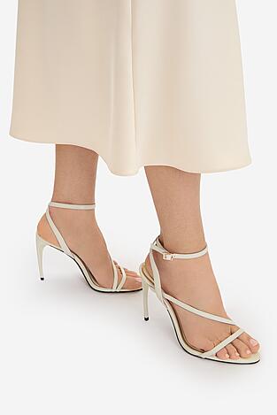 Sandały EVA MINGE EO-TORI-LT2035-6 Biały