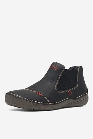 Botki Rieker 52590-01 Czarny