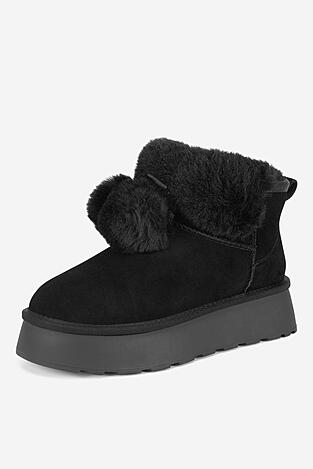 Bokacsizma EVA MINGE WFA3080-5 FEKETE