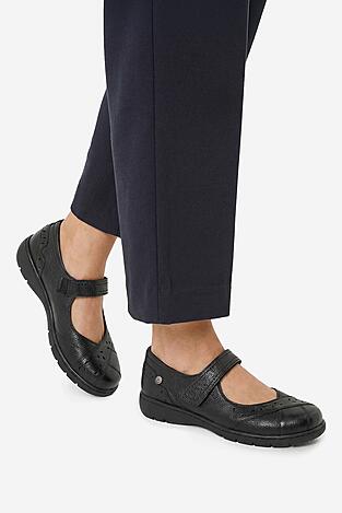 Baleriny Go Soft CEO-WI23-LENA-12 Czarny