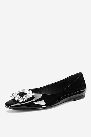 Baleriny EVA MINGE SAGE-V1936-65-1 Czarny