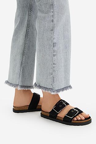 Klapki DeeZee CEO-HSCB25230318-2 Czarny