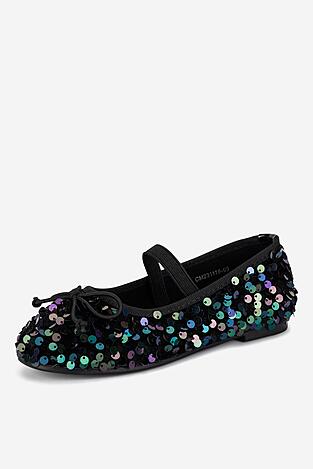 Baleriny Nelli Blu CM231116-99 Czarny