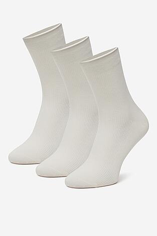 Ponožky NINE WEST BR_NW_01_Z_SS25 (3 PACK) WHITE BÍLÁ