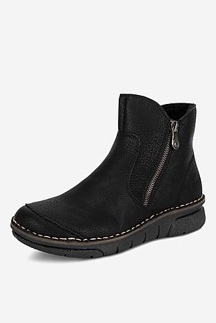 Bokacsizma Rieker 73357-00 FEKETE