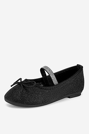 Baleríny Nelli Blu CM240723-10 ČERNÁ