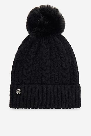 Női sapka NINE WEST CEO-NW-W3-002-AW25 FEKETE