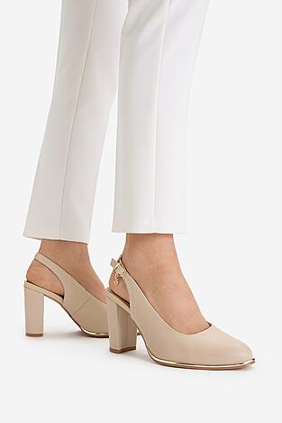 Елегантни обувки Lasocki CEO-WS3786-02 БЕЖОВ