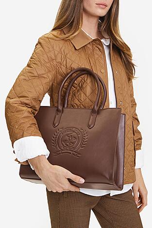 Дамска чанта Beverly Hills Polo Club C-BHPC-L-008-08 КАФЯВ