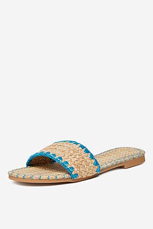 Pantofle DeeZee BP6097-5 BLANKYTNĚ MODRÁ