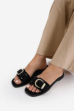 Klapki Beverly Hills Polo Club EO-WI16-ALYSHA-01 Czarny