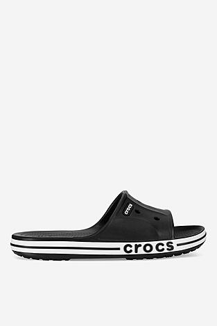 Plážové pantofle Crocs BAYABAND SLIDE 205392-066 ČERNÁ