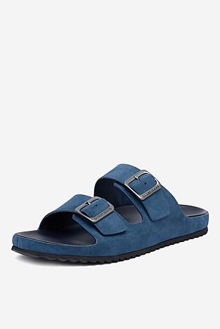 Klapki GUESS JEANS EO-KANSAS-01 126AM Granatowy