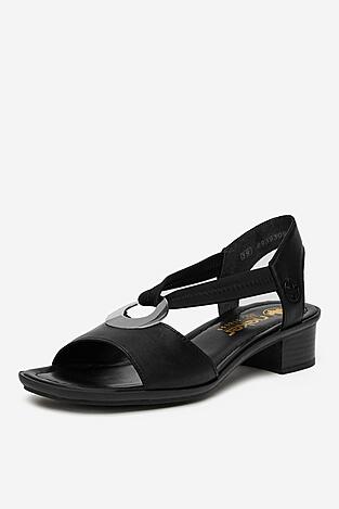 Sandały Rieker 62662-01 Czarny