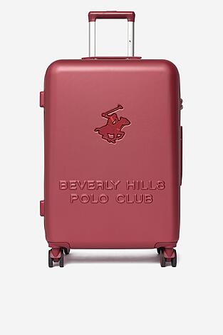 Valiză Beverly Hills Polo Club CEO-BHPC-M-004-08-BURGUNDY GRENA
