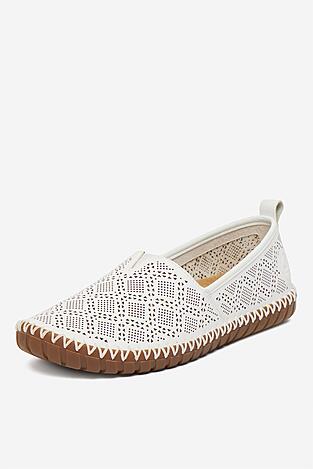 Półbuty Rieker CEO-M2851-80 Biały